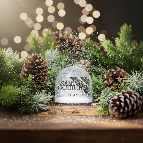 Pine Scene with Snow